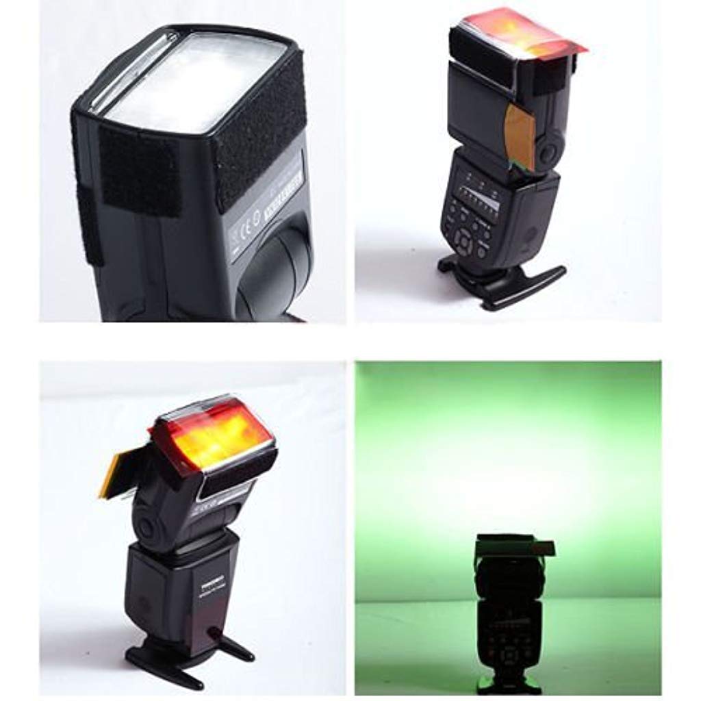 HASTHIP 12pcs Strobist Flash Color Card Diffuser Lighting Gel Pop up Softbox Fit for Canon 580EX II 430EX II 600EX 270EX II, Nikon SB900/800/700/600/910, Yongnuo YN568EX/565EX/500EX/560/468/460/685 HASTHIP 12pcs Strobist Flash Color Card Diffuser Lighting Gel Pop up Softbox Fit for Canon 580EX II 430EX II 600EX 270EX II, Nikon SB900/800/700/600/910, Yongnuo YN568EX/565EX/500EX/560/468/460/685